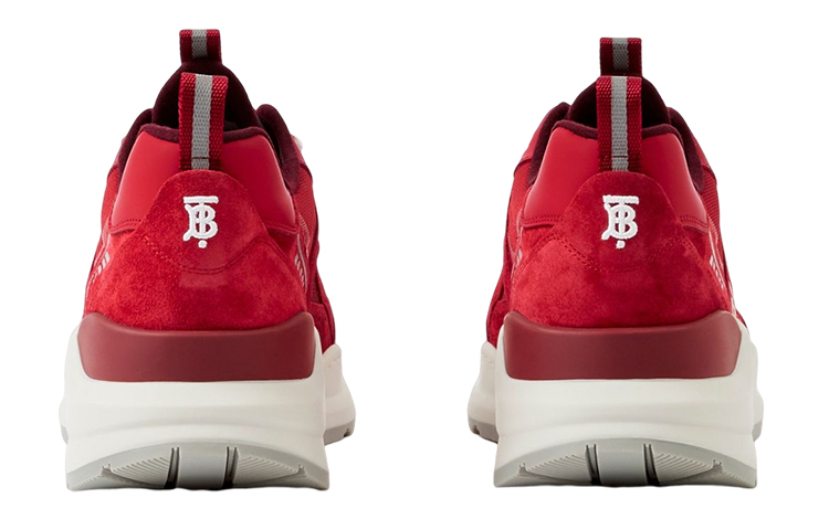 Burberry Low-Top Sneaker 'Red Logo Lace-Up' 圖 5