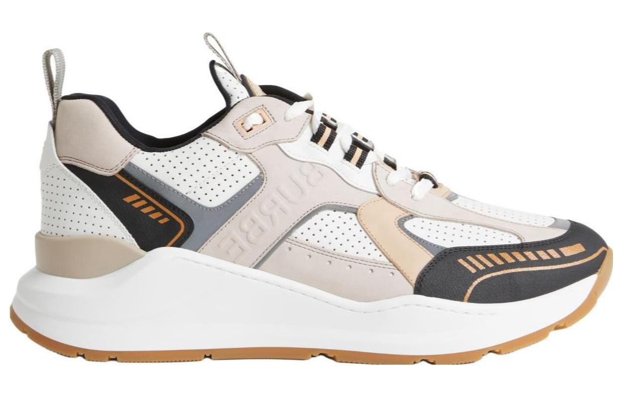 Burberry Low-Top Sneaker 'White Grey' 圖 2