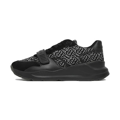 Burberry Low-Top 'Black Print'
