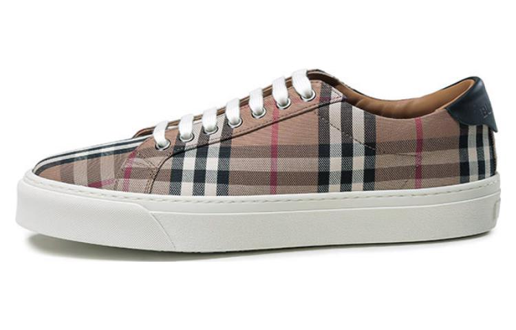 Burberry Low-Top Fashion Sneakers 'Birch Brown Check'