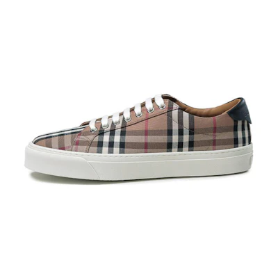 Burberry Low-Top Fashion Sneakers 'Birch Brown Check'