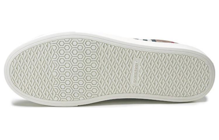 Burberry Low-Top Fashion Sneakers 'Birch Brown Check' 圖 6