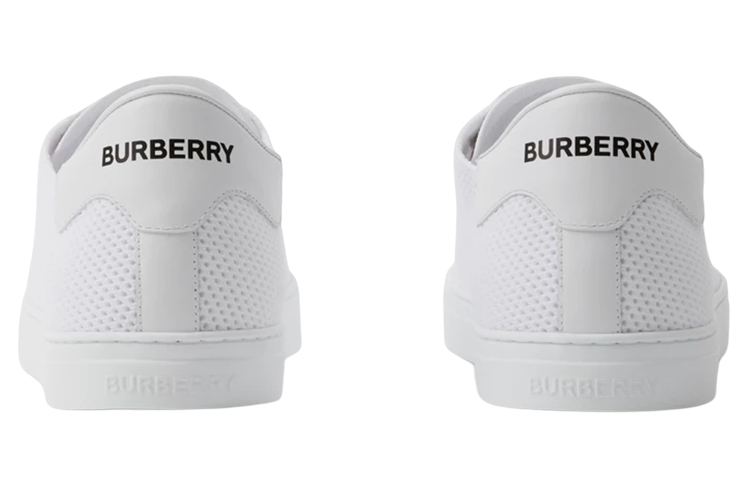 Purchase 버버리 화이트 패션 로우탑 레이스업 스니커즈 80708271