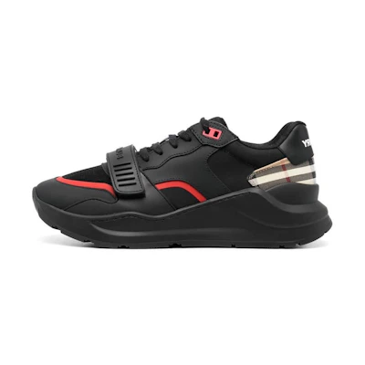 Burberry Low-Top Sneaker 'Black Calfskin'