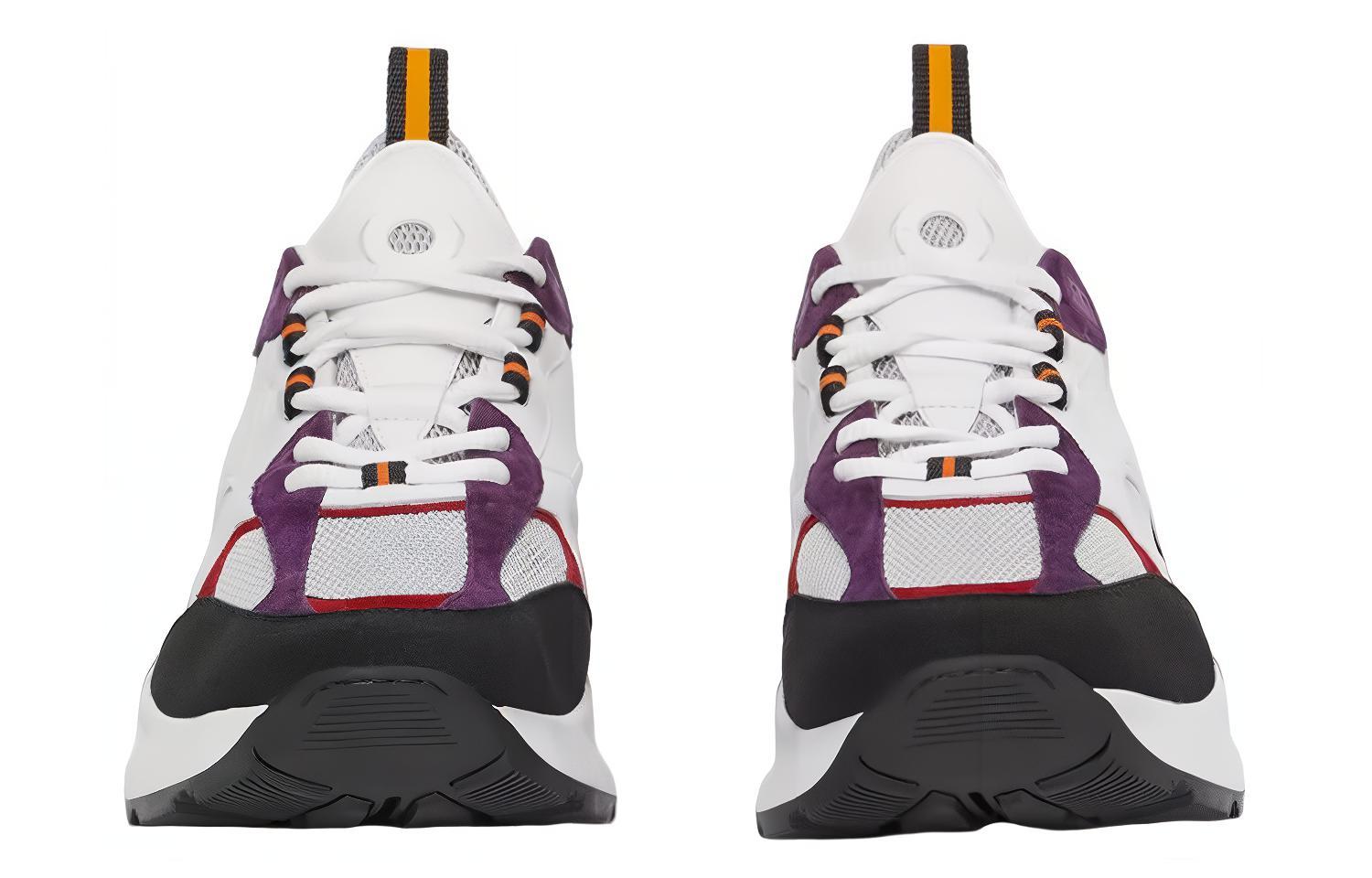 Lookbook Burberry 低帮运动鞋 '黑白标志' 80618731