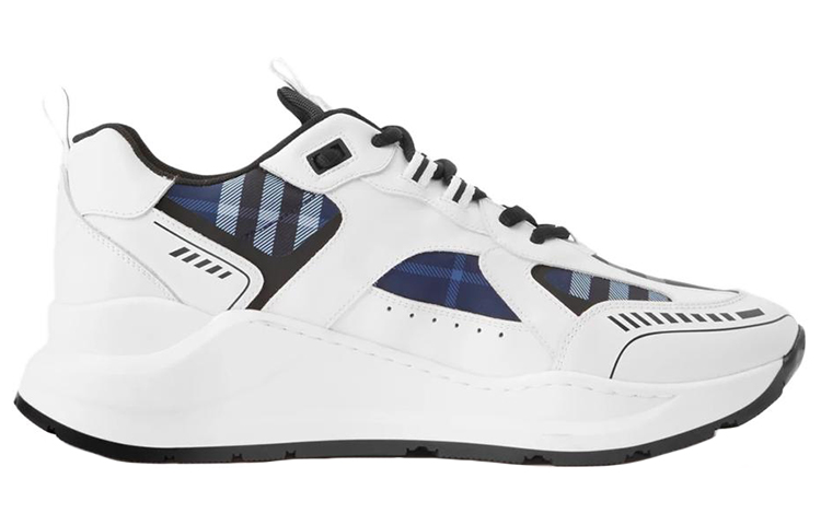 Burberry Low-Top Sneaker 'Blue Check' 圖 2