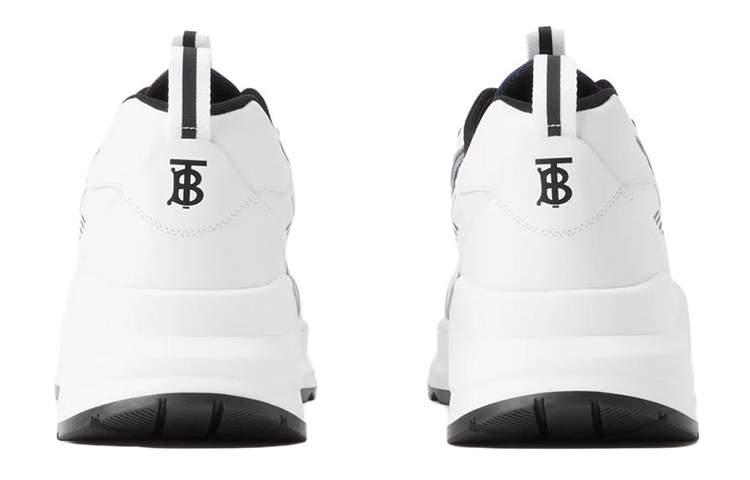 Burberry Low-Top Sneaker 'Blue Check' 圖 5