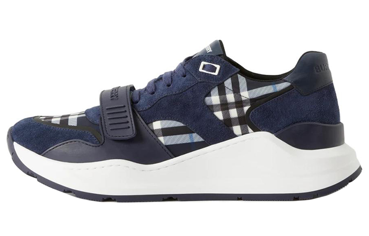Burberry Low-Top Sneaker 'Blue Checkered'