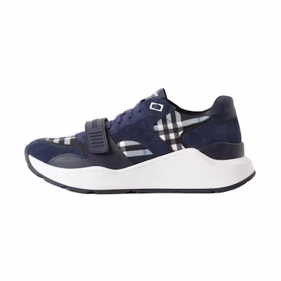 Burberry Low-Top Sneaker 'Blue Checkered'