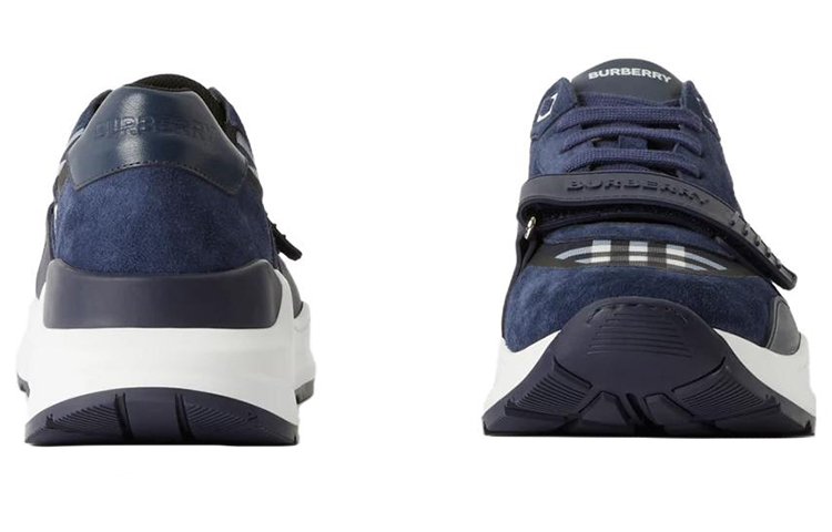 Burberry Low-Top Sneaker 'Blue Checkered' 圖 4