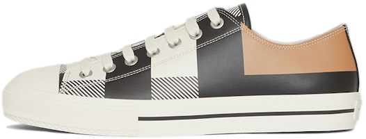 Burberry Low-Top Sneaker 'Camel Check Print' 80436061 Burberry Low-Top Sneaker 'Camel Check Print' 80436061