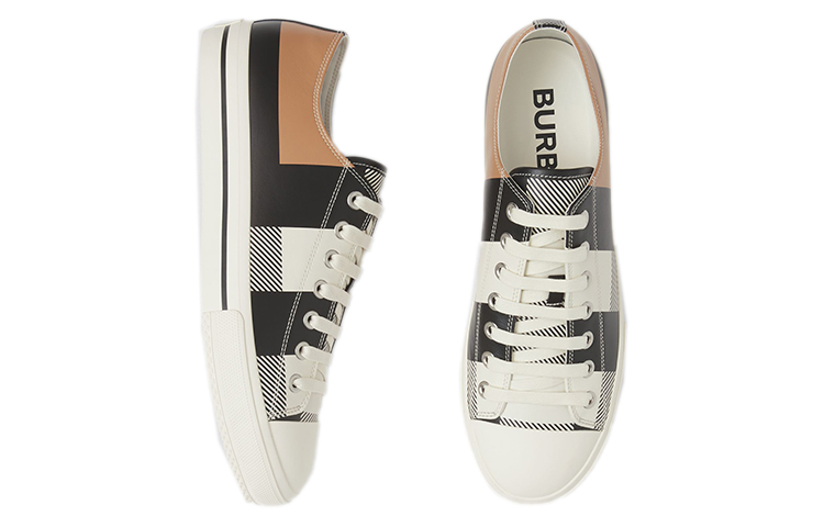 Burberry Low-Top Sneaker 'Camel Check Print' 圖 4