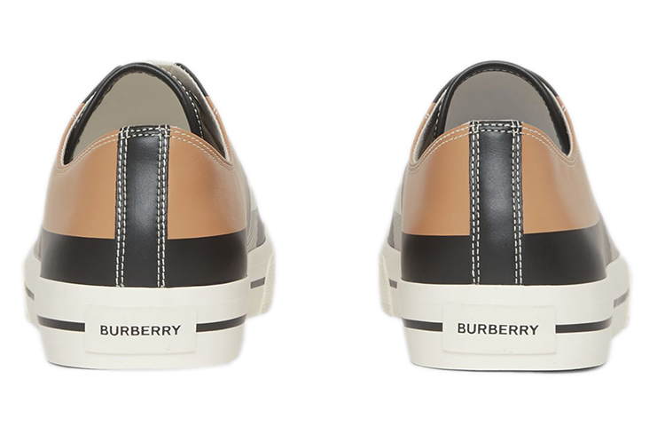 Burberry Low-Top Sneaker 'Camel Check Print' 圖 5