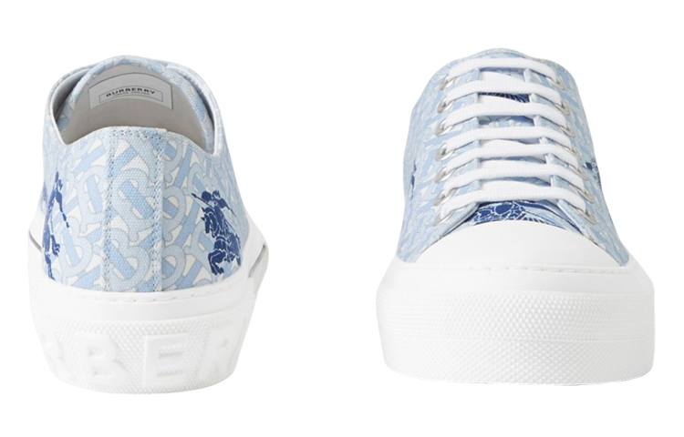 Burberry Low-Top Sneaker 'Light Blue Equestrian Knight' 圖 4