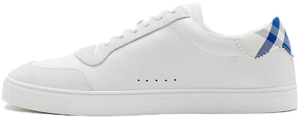 Burberry博柏利 小牛皮 舒適綁帶 防滑 低幫 板鞋 男款 白色 Buy Burberry博柏利 小牛皮 舒適綁帶 防滑 低幫 板鞋 男款 白色