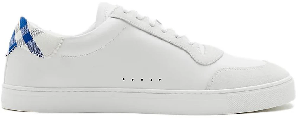 Burberry博柏利 小牛皮 舒適綁帶 防滑 低幫 板鞋 男款 白色 Order Burberry博柏利 小牛皮 舒適綁帶 防滑 低幫 板鞋 男款 白色