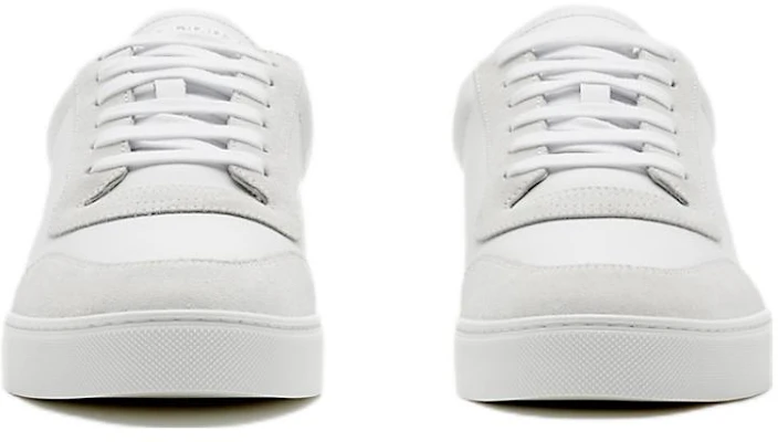 Burberry博柏利 小牛皮 舒適綁帶 防滑 低幫 板鞋 男款 白色 Lookbook Burberry博柏利 小牛皮 舒適綁帶 防滑 低幫 板鞋 男款 白色