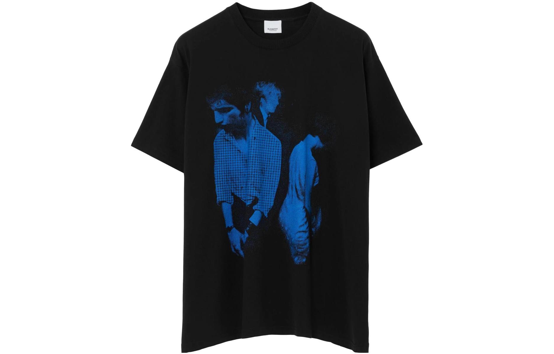 Burberry Men’s Graphic Print Short Sleeve Black T-Shirt. 80711791 圖 2