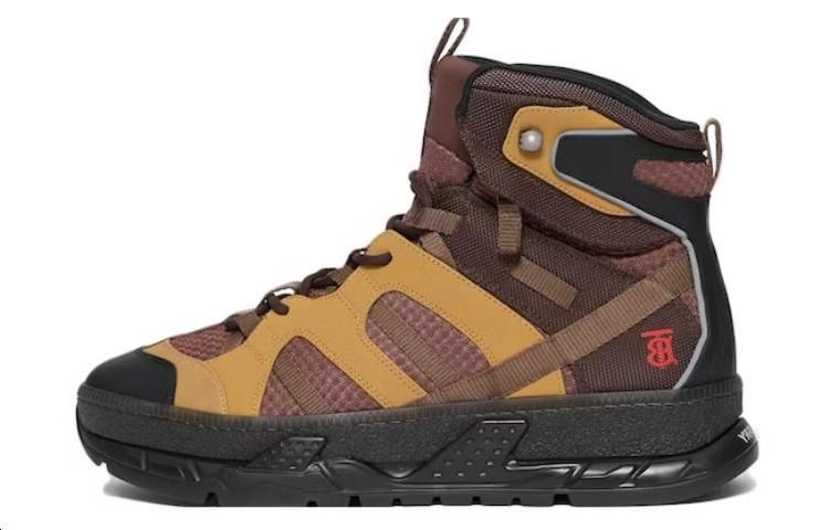 Burberry Mesh Nubuck Union Dark Tan High 80134081