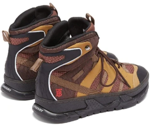 Burberry Mesh Nubuck Union Dark Tan High 80134081 Lookbook Burberry Mesh Nubuck Union Dark Tan High 80134081