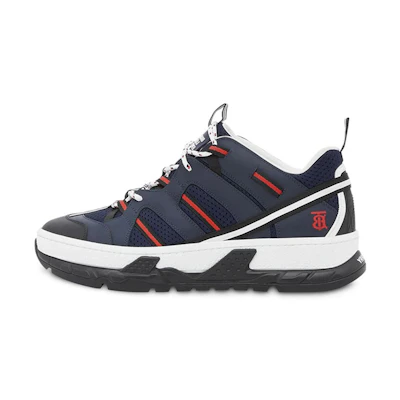 Burberry Mesh Nubuck Union Navy Red