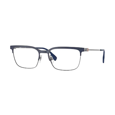 Burberry Metal Frame Alloy Square Optical Glasses Unisex Couple Style. 0BE1375-56