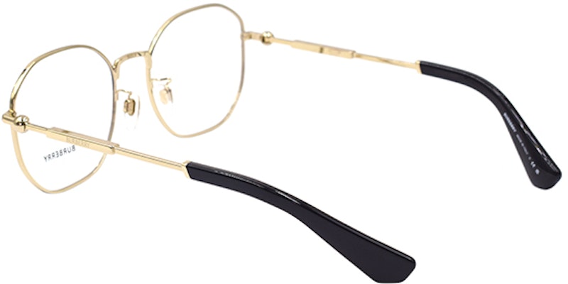 Burberry Metal Logo Series Irregular Optical Eyeglasses Black Gold Men. B1387-D-1326 Shop Burberry Metal Logo Series Irregular Optical Eyeglasses Black Gold Men. B1387-D-1326