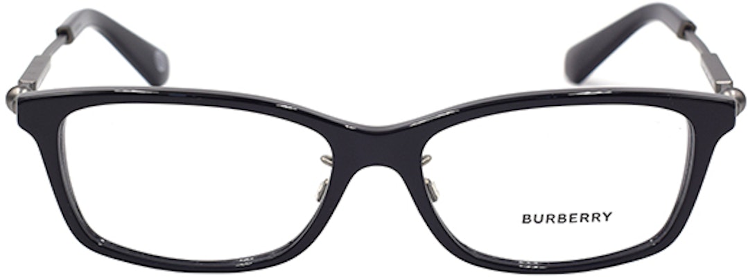 버버리 메탈 로고 시리즈 사각형 안경 남성용 블랙. B2414-D-3001 Lookbook 버버리 메탈 로고 시리즈 사각형 안경 남성용 블랙. B2414-D-3001