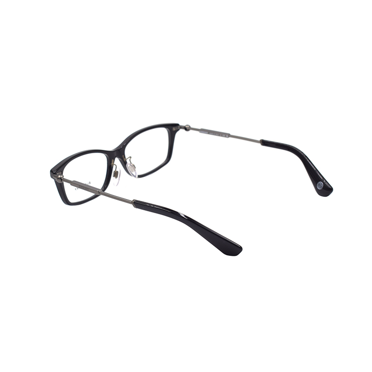 Shop 버버리 메탈 로고 시리즈 사각형 안경 남성용 블랙. B2414-D-3001