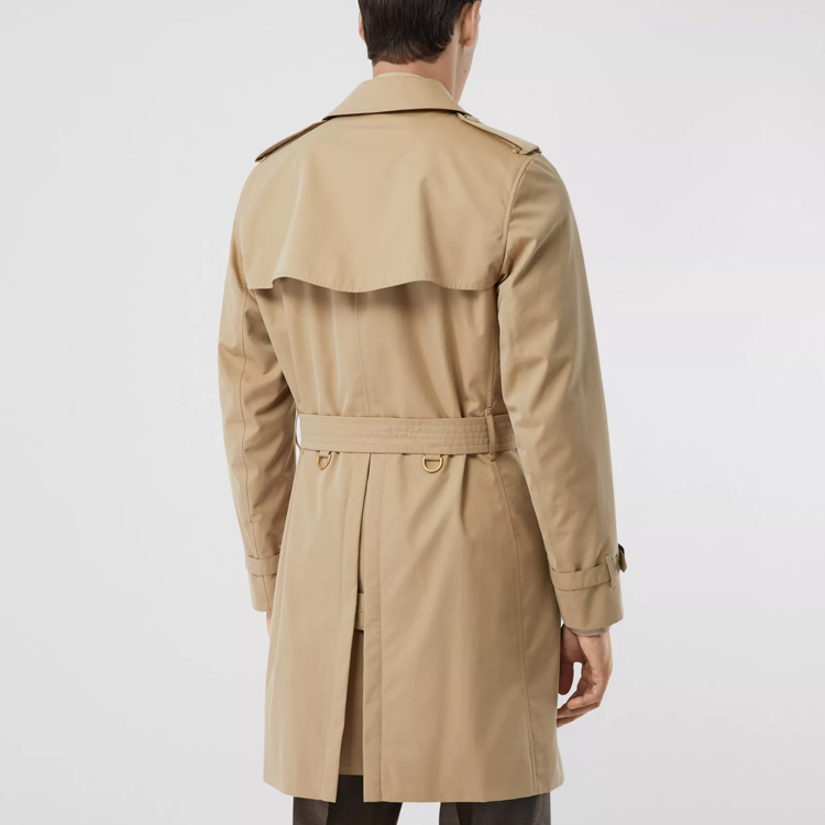 Burberry Mid-Length Trench Coat in Honey Color 40734831 圖 5