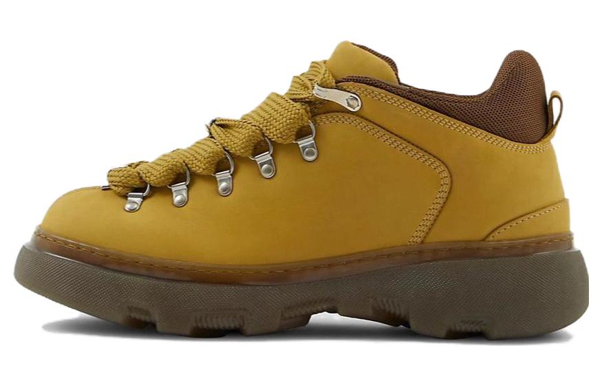 Burberry Mid-Top Sneaker 'Yellow Leather'