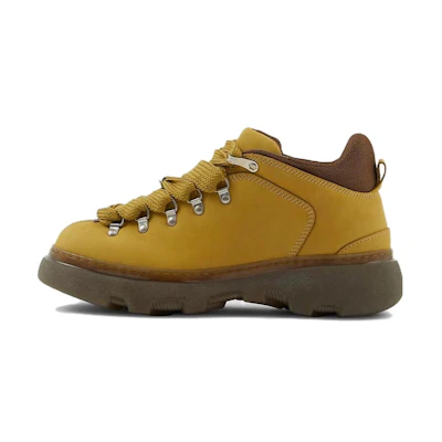 Burberry Mid-Top Sneaker 'Yellow Leather'