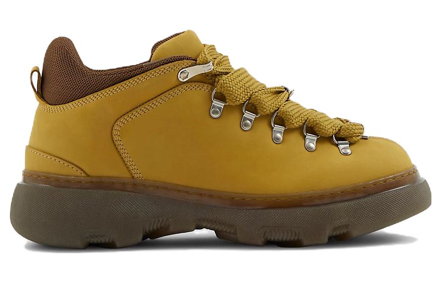 Burberry Mid-Top Sneaker 'Yellow Leather' 圖 2