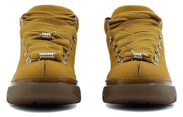 Burberry Mid-Top Sneaker 'Yellow Leather' 圖 3