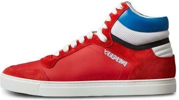 Burberry Mid Top 'Simplified Fashion Red Leather' 40762321 Burberry Mid Top 'Simplified Fashion Red Leather' 40762321
