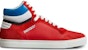 Burberry Mid Top 'Fesyen Ringkas Kulit Merah' 40762321