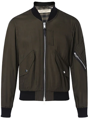 巴宝莉军绿色拉链立领夹克 40518891 Buy 巴宝莉军绿色拉链立领夹克 40518891