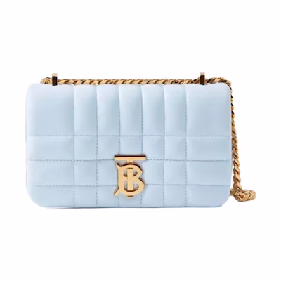 Burberry Mini Lola Bag Pale Blue