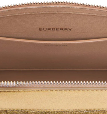 Tas Selempang Mini Kulit Metalik Burberry Olympia Emas Order Tas Selempang Mini Kulit Metalik Burberry Olympia Emas