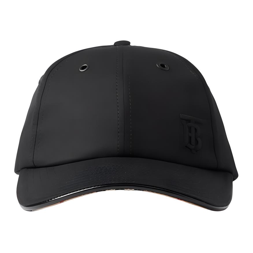 Burberry Monogram Black Casual Fashion Baseball Cap for Men. 80680401