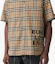 Sizing Burberry Monogram Check Short Sleeve Shirt in Archive Beige 80173011