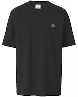 Burberry Monogram Cotton Short Sleeve T-Shirt Black Mens. 80416981 Burberry Monogram Cotton Short Sleeve T-Shirt Black Mens. 80416981