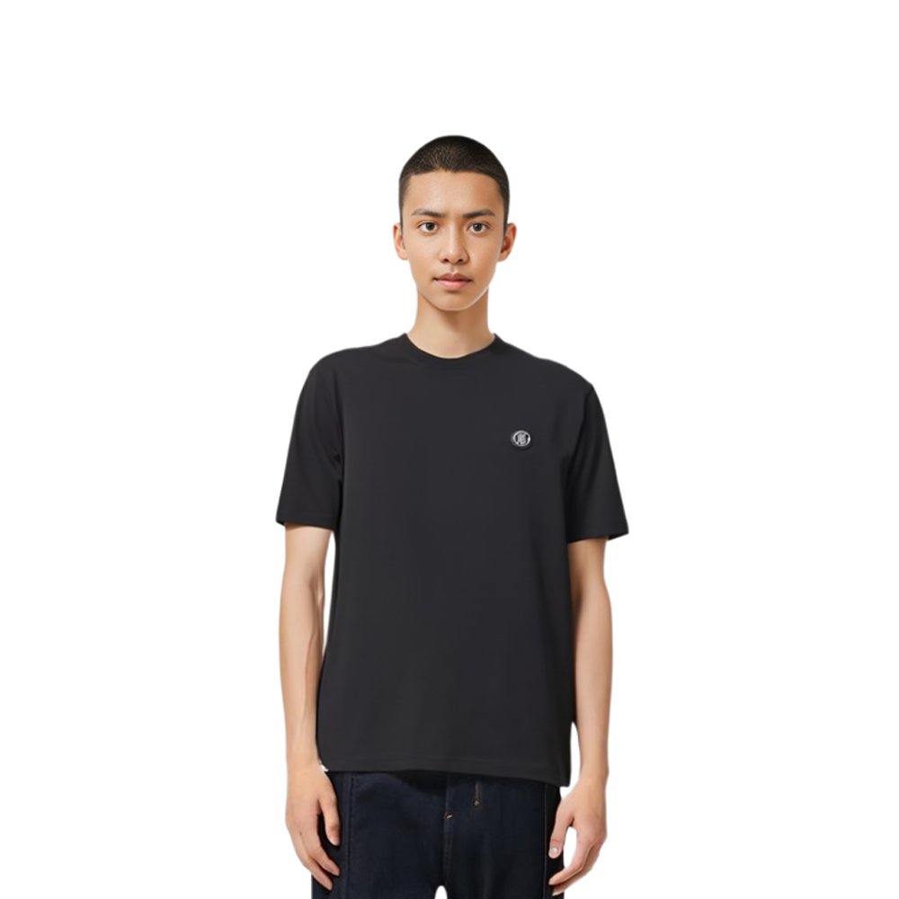 Shop Burberry Monogram Kaos Pendek Katun Hitam Pria. 80416981