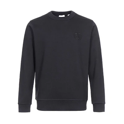 Burberry Monogram Crewneck Pullover Sweatshirt Black. 80245321