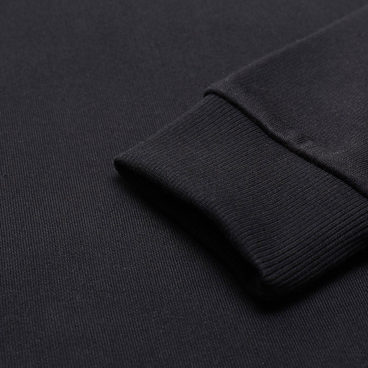 Cheap Burberry 經典字母圓領黑色長袖休閒衫 80245321