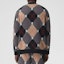 Purchase Burberry Monogram Diamond Pattern Wool-Cashmere Sweater Beige 80481011