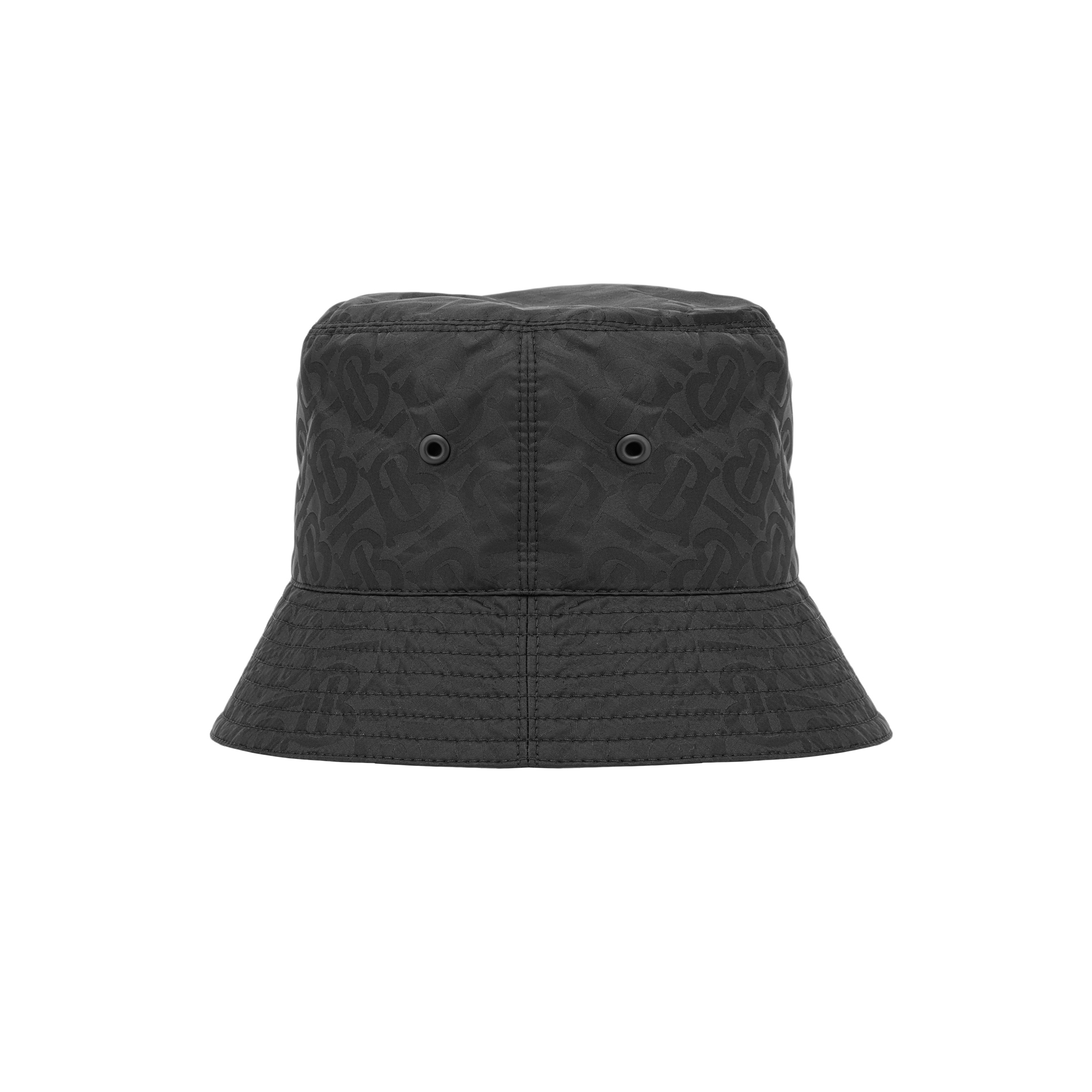 Burberry Monogram Jacquard Polyester Bucket Hat Unisex Couple Style Black. 8031026 圖 3