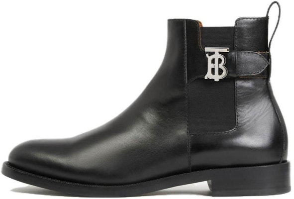 Burberry Monogram Leather Chelsea Boot 'Black' 80513271 Buy Burberry Monogram Leather Chelsea Boot 'Black' 80513271