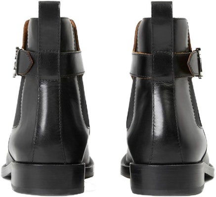 Burberry Monogram Leather Chelsea Boot 'Black' 80513271 Purchase Burberry Monogram Leather Chelsea Boot 'Black' 80513271