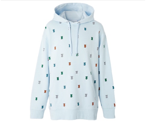 Burberry Monogram Logo Hoodie Men’s Light Blue 80263131 Buy Burberry Monogram Logo Hoodie Men’s Light Blue 80263131